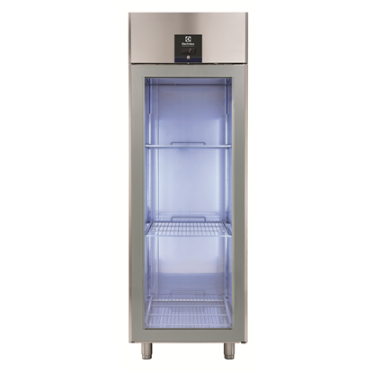 ecostoreArmoire réfrigérée 1 porte vitrée Digitale 670L +2+10°C AISI 304 - R290