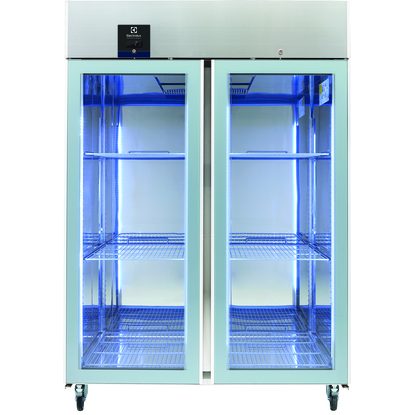 ecostore2 Glass Door Digital Refrigerator, 1430lt (+2/+10) R290 - UK Plug