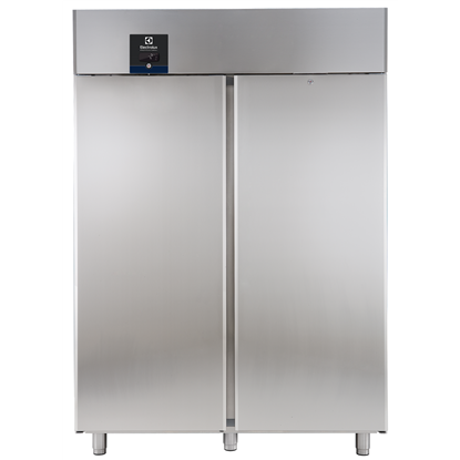 ecostore2-türiger Kühlschrank 1430lt, -2+10°C, digital, AISI 304, Zentralkühlung mit CO2 Kältemittel mit Ventil