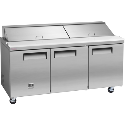 Digital Cabinets<br>Sandwich/Salad Preparation Table, 18 cu.ft - Stainless Steel