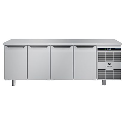Digital Cabinets4-door Refrigerated Counter, -2+8°C, AISI 304, R290