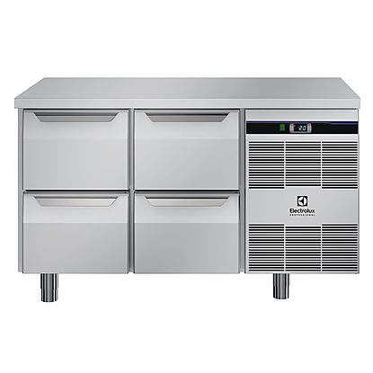 Digital Cabinets4x1/2 drawer Refrigerated Counter, -2+8°C, AISI 304, R290