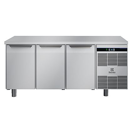 Digital Cabinets3-door Freezer Counter, -22-18°C, stainless steel, R404a