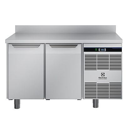 Digital Cabinets2-door Freezer Counter with splashback, -22-18°C, stainless steel, R404a