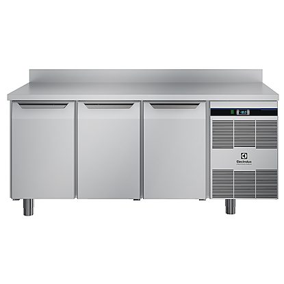 Digital Cabinets3-door Freezer table with backsplash, -22-18°C, AISI 304, R290