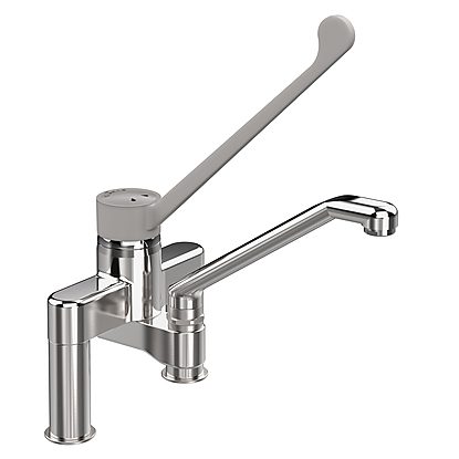 AccessoriesElbow operated mixer tap with short lever 3/4