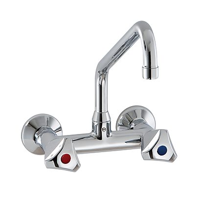 AccessoriesDouble hole wall mounted mixer tap