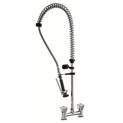AccessoriesDeck mounted mixing temperature pre-rinse unit