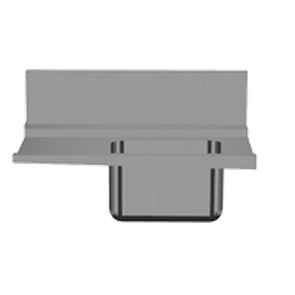 Handlingsystem für KorbtransportmaschinenVorspültisch-Einhängeplatte mit Becken
