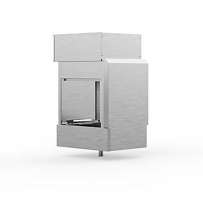 WarewashingMedium hot air blower zone without door for single rinse Rack Type dishwasher, 220-240V/60Hz
