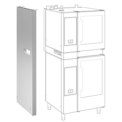 Příslušenství varných zařízeníTepelné odstínění ovládacího panelu pro konvektomaty GN1/1 CombiDuo nad sebou