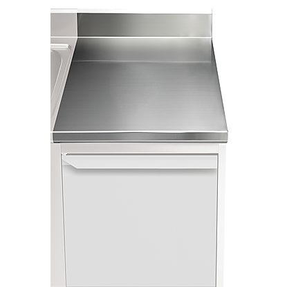 Modular Preparation 800 mm Work Top with Upstand (121134) | Electrolux ...