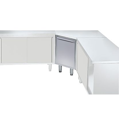 Modular Preparation 1000 mm Ambient Corner Unit with Hinged Door