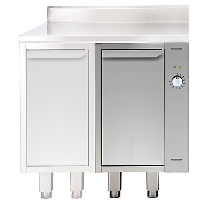 Modular Preparation 500 mm Hot Cupboard with Hinged Door