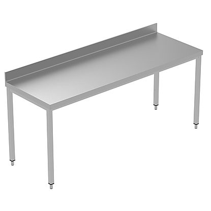 PLUS – Static Preparation 2000 mm Work Table with Upstand
