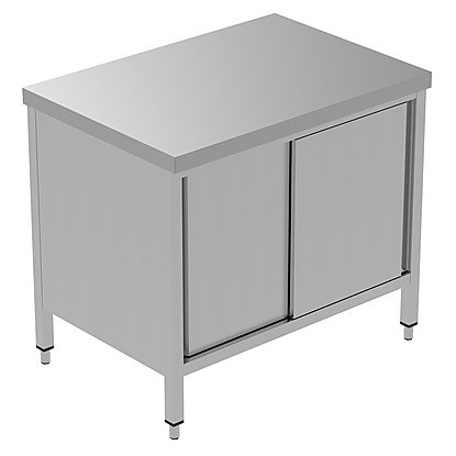 PLUS – Static Preparation 1000 mm Passthrough Worktop Cupboard