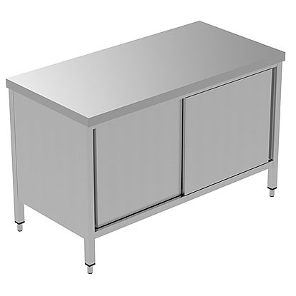 PLUS – Static Preparation 1400 mm Passthrough Worktop Cupboard