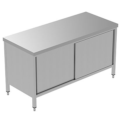 PLUS – Static Preparation 1600 mm Passthrough Worktop Cupboard