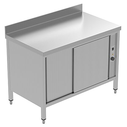 PLUS – Static Preparation 1200 mm Hot Cupboard with Upstand