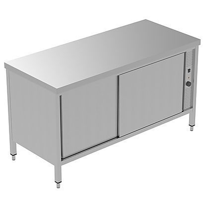 PLUS – Static Preparation 1600 mm Passthrough Hot Cupboard