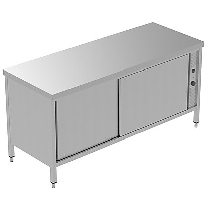 PLUS – Static Preparation 1800 mm Passthrough Hot Cupboard