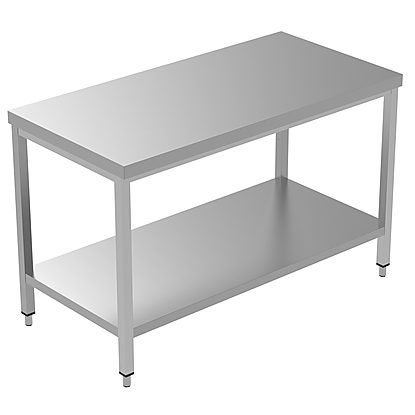 PLUS – Static Preparation 1400 mm Work Table With Lower Shelf