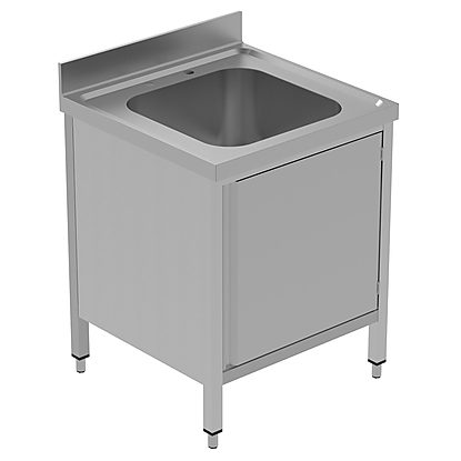 PLUS – Static Preparation 700 mm Sink Cupboard with 1 Bowl