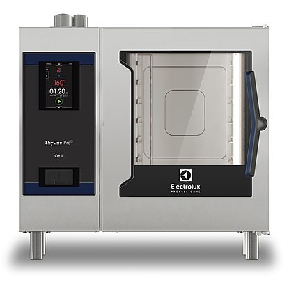 SkyLine ProS Electric Combi Oven 6GN1/1, Left-hinged door