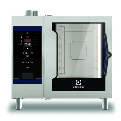 SkyLine Pro Electric Combi Oven 6GN1/1, Left-hinged door