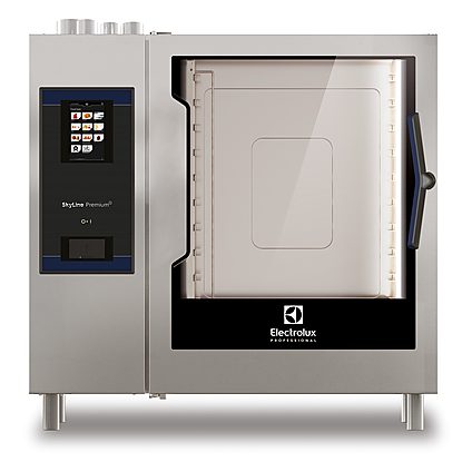 SkyLine PremiumS Natural Gas Combi Oven 10GN2/1, Left hinged door