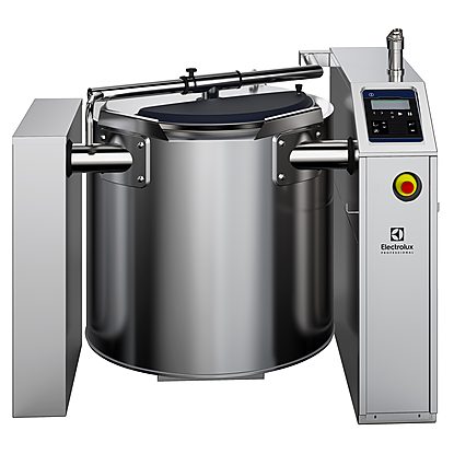 Cucine ad alta produttività Promix Pentola elettrica con mescolatore 200lt, asse di rotazione 600 mm