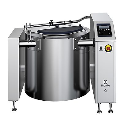 High Productivity Cooking Variomix 200l, with feet including Lid, Food sensor, Automatic water filling and Level control