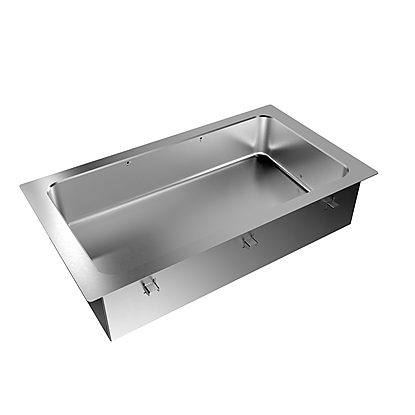 Drop-In Drop-in bain-marie, with one well (3 GN container capacity)