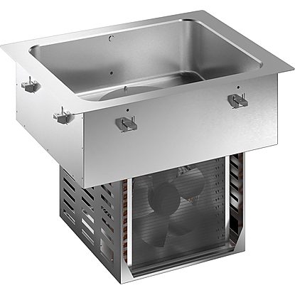 Drop-In Drop-in refrigerated well, static with fan (2 GN container capacity)