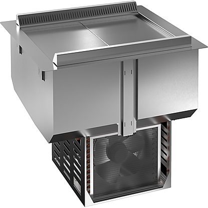 Drop-In Drop-in refrigerated well, ventilated (2 GN container capacity)