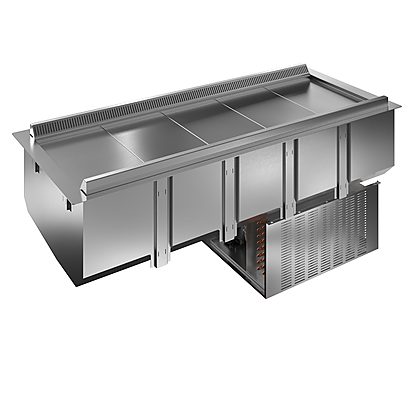 Drop-In Drop-in refrigerated well, ventilated (5 GN container capacity)
