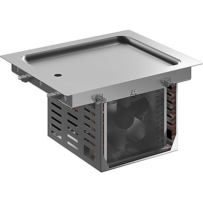 Drop-In Drop-in refrigerated stainless steel surface (2 GN container capacity)