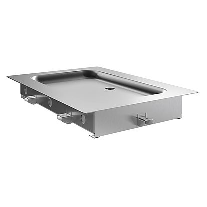 Drop-In Drop-in remote refrigerated stainless steel surface (1 GN container capacity)