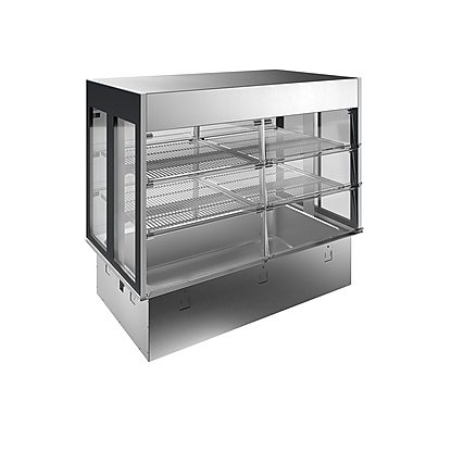 Drop-In Drop-in remote refrigerated well with refrigerated display, compact (3 GN container capacity)