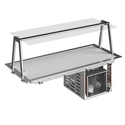 Drop-In Refrigerated quartz surface – 4GN with A overshelf