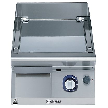Modular Cooking Range Line 700XP 400mm Gas Fry Top, Smooth Polished Chrome Plate
