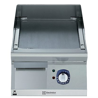Modular Cooking Range Line 700XP 400mm Electric Fry Top, Smooth Brushed Chrome Plate