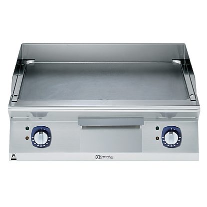 Modular Cooking Range Line 700XP 800mm Electric Fry Top, Smooth Brushed Chrome Plate