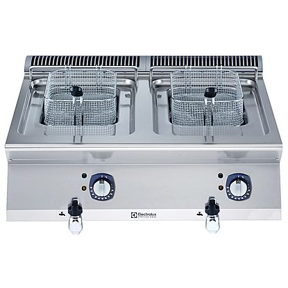 Modular Cooking Range Line 700XP Two Wells Electric Fryer Top 7 liter