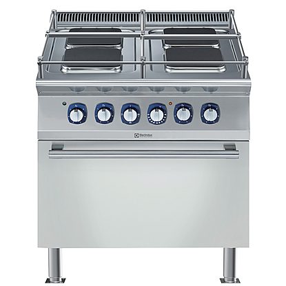 Modular Cooking Range Line 700XP 4-Hot Square Plates Electric Boiling Top Electric Oven – Marine