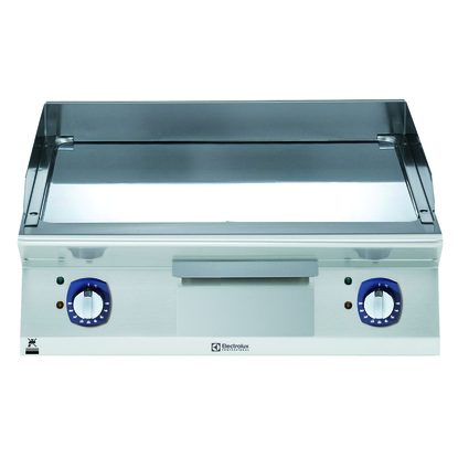 Modular Cooking Range Line 700XP 800mm Electric Fry Top, Smooth Polished Chrome Plate