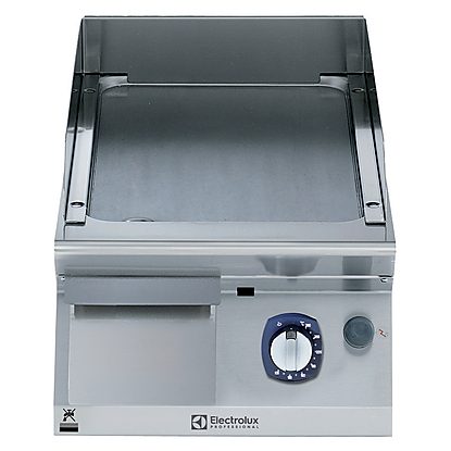 Modular Cooking Range Line 700XP 400mm Gas Fry Top, Smooth Brushed Chrome Plate