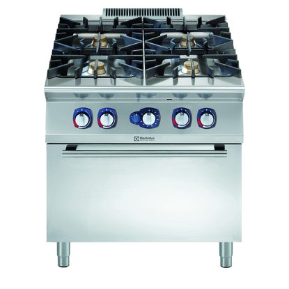 Modular Cooking Range Line 900XP 4-Burner Gas Range 6 kW on Gas Oven