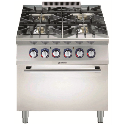 Gas hob electric oven outlet range