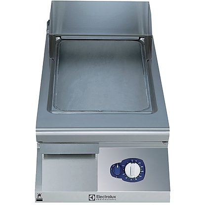 Modular Cooking Range Line 900XP 400mm Gas Fry Top, Smooth Brushed Chrome Plate (Q Mark)